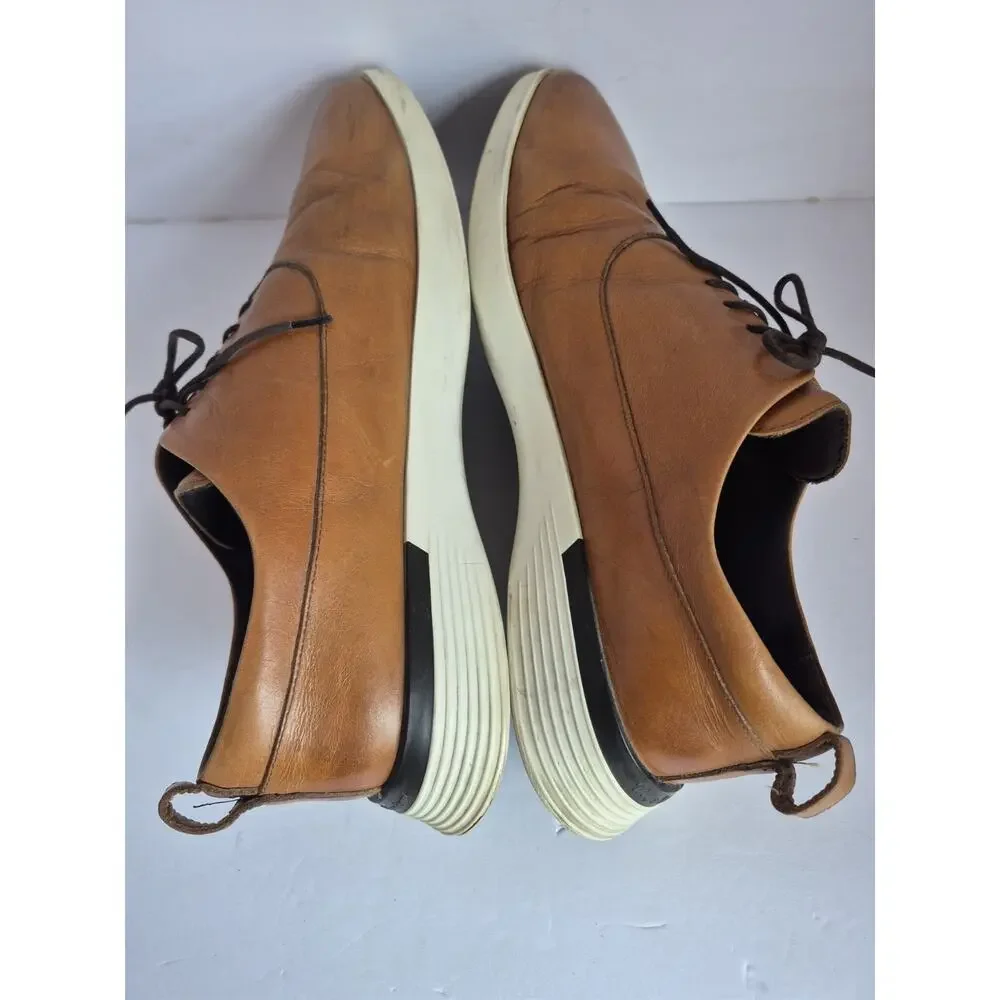 Wolf & Shepherd Crossover Longwing Leather Honey White Shoes Men’s Size 10 M
